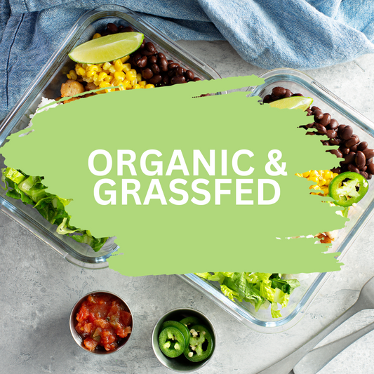 ORGANIC & GRASS FED - Weekly Meal Plan (Price Includes Tax)